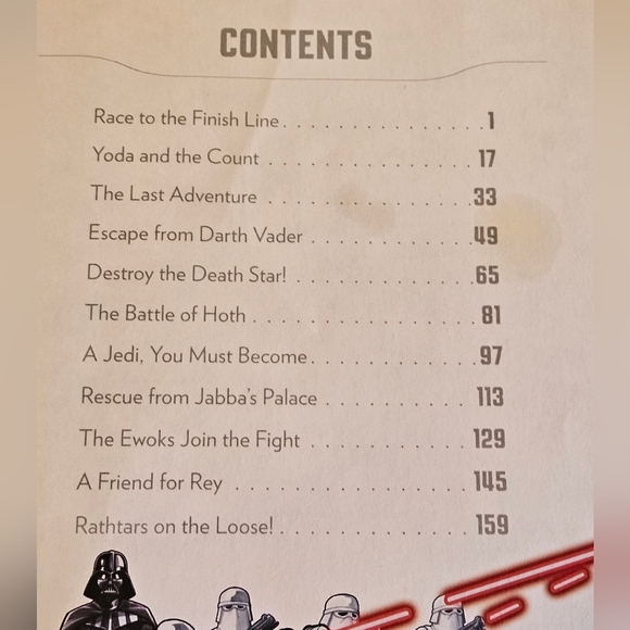 STAR WARS Children's Book Bundle of 4  Paper back Various titles and levels - Picture 15 of 16